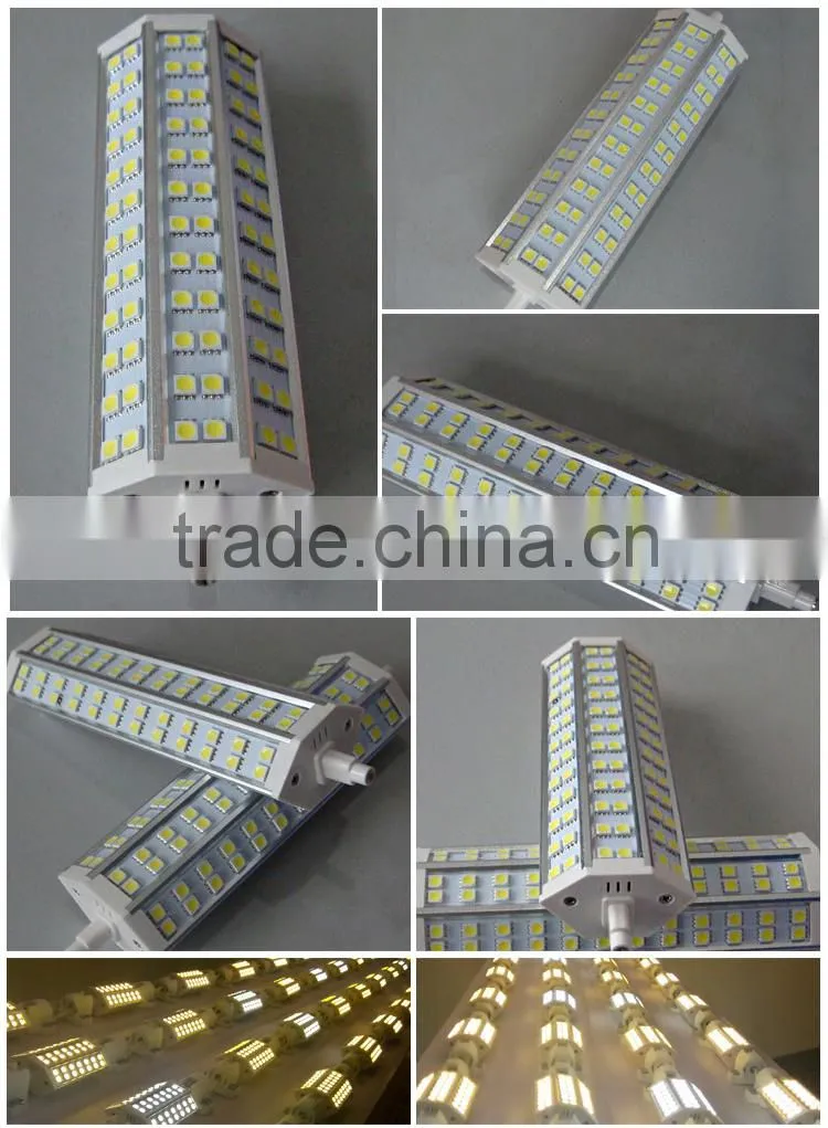 Haining Mingshuai LED bulb R7S LED ceramic flood light 189mm 5050 SMD 13W linear dimmable replace J189 halogen Lamp