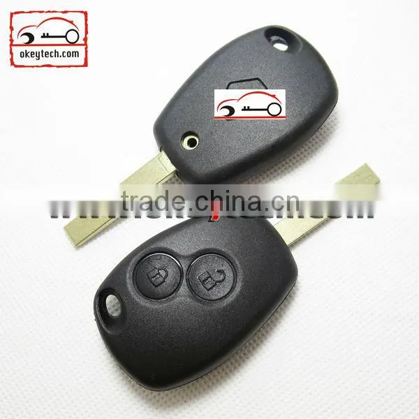 Best price Renault car key 2 buttons remote key shell for renault key cover