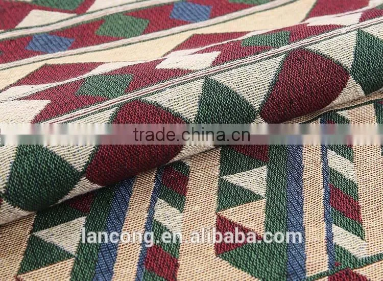 Shaoxing supplier Most popular Soild polyester geotextile sofa fabric