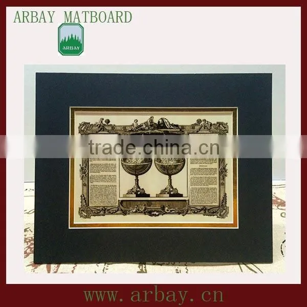 Wholesale uncut mount board,precut mount board,mount board in frame for picture framing moulding