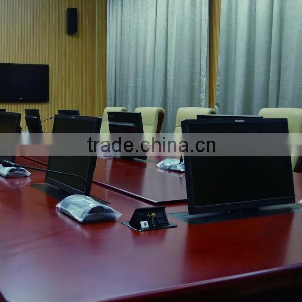 CE RoHS FCC Motor LCD Lift for Conference System