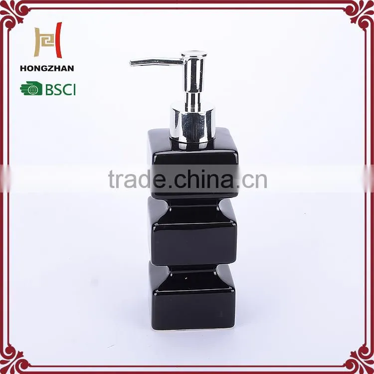 Amazing design bathroom lotion dispenser ceramic