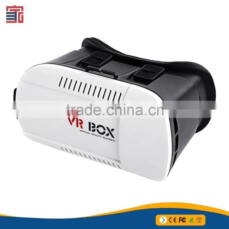 2016 Super Game Movie Glasses VR BOX 2.0 Super Version 3D Glasses Google Cardboard for iOS Android 3.5" - 6.0" SmartPhone