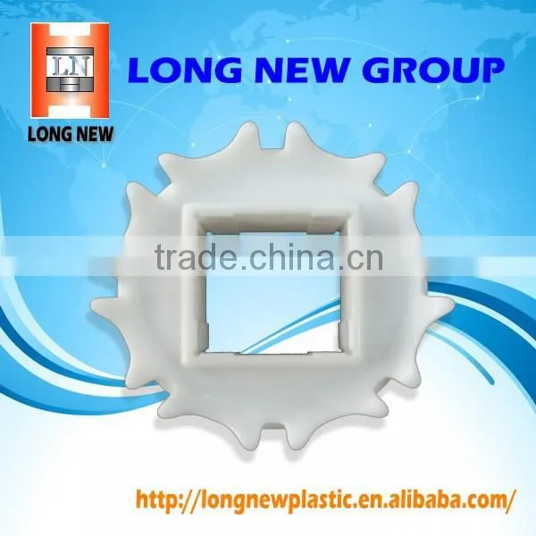 Big 3D cog gear Plastic Minature CNC Machinery
