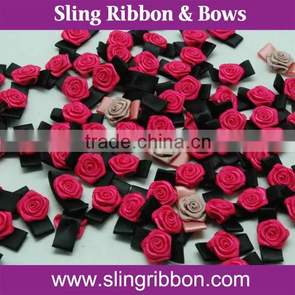 Rose Make Satin Ribbon Flowers