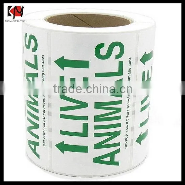 Top level most popular adhesive double sticker labels