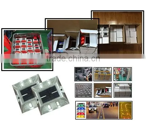 High brightness solar Aluminous cat eye led road stud