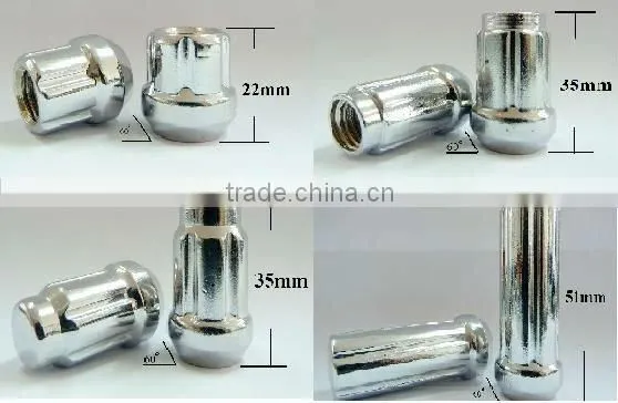 Spline wheel nut /small size wheel nut