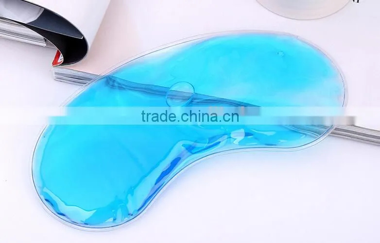 Fashion Design Eye Shade Fox Shape Remove Dark Circles Steam Warm Sleeping Eye Mask with gel ice pack