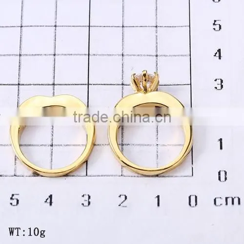 New fancy latest designs stainless steel cz diamond engagement rings