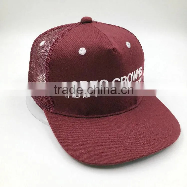 custom cotton twill mesh trucker hats for sale