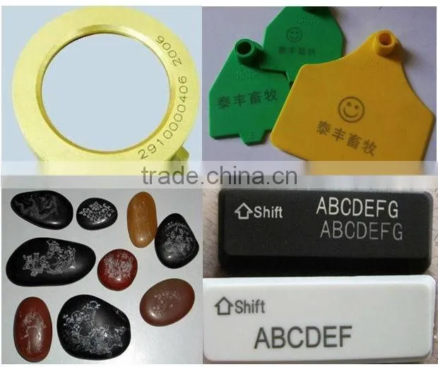 10w 20w laser machine engrave on metal