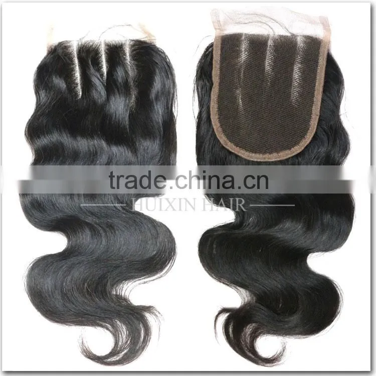 Body Wave Lace Frontal ,Brazilian Virgin Human Hair closure,free part three par available