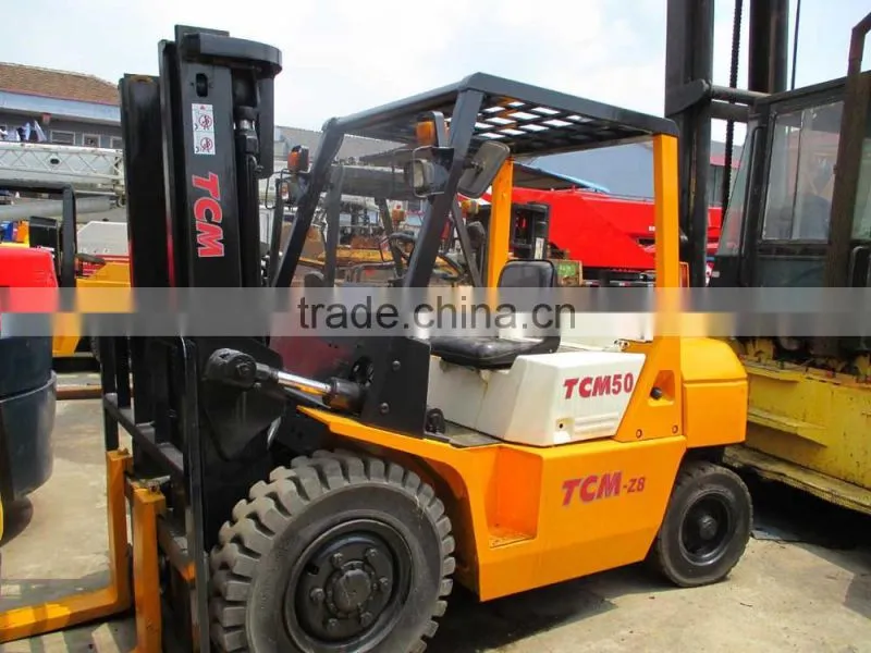 TCM forklift 5 ton for sale, FD50Z8, FD30, FD70, FD80, FD100, FD150, used forklift