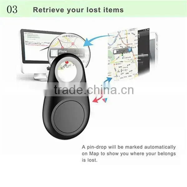New Bluetooth 4.0 Anti-Lost Rechargeable Bluetooth Key Finder, Car Finder, Remote Camera Control for iOS, iPhone , iPad