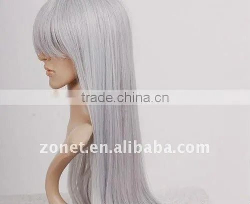 Fashion 80cm 27inch YAZOO DARK SILVER GREY Long Straight