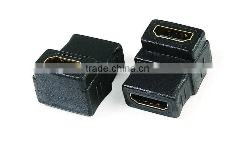 HDMI female to HDMI female adapter 90 degree type