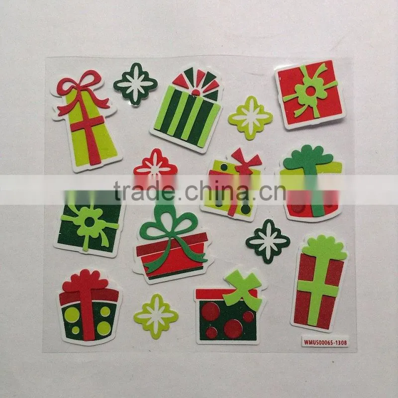 eva sticker/3D handmade sticker/ adhesive letters stickers