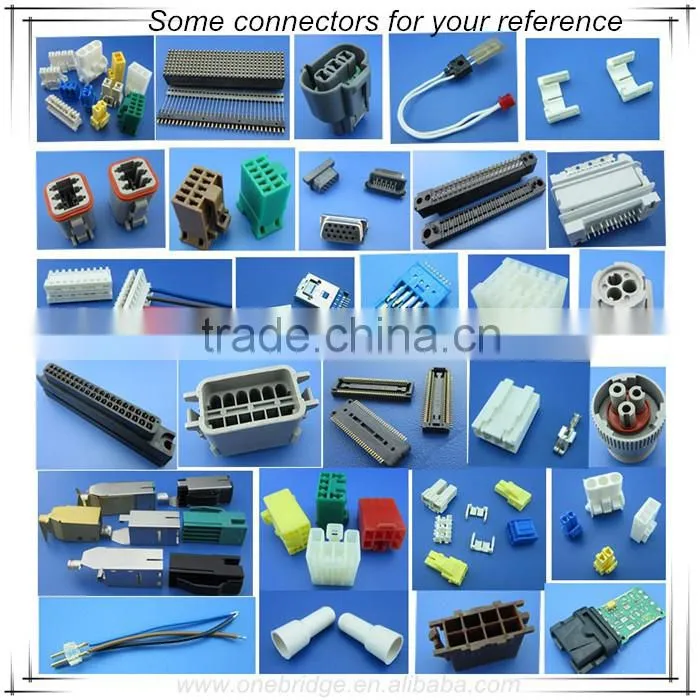 Custom high quality auto electrical wire part connectors