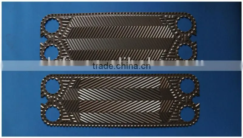 Vicarb realated 316L plate for plate heat exchanger,heat exchanger plates and gaskets