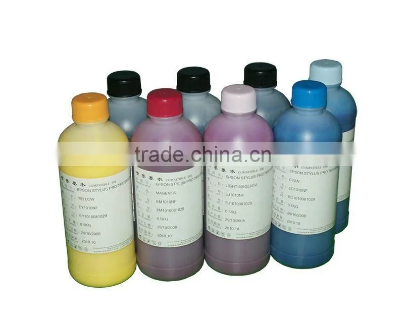Art Paper Ink / Coated Paper Ink for Digital Inkjet Printing(no need heat)art ink