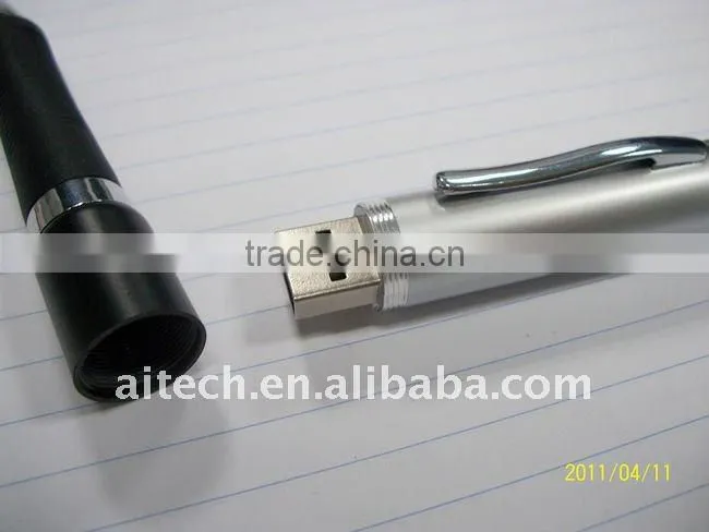 Hot selling high quality 2-32GB pen shape USB flash derive,usb stick