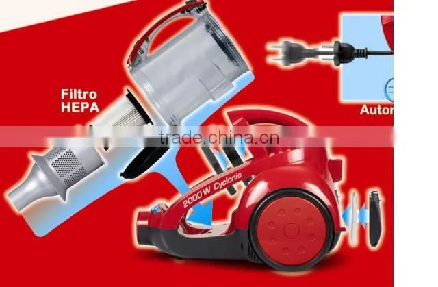 vacuum cleaner cyclone with hepa--- bagless