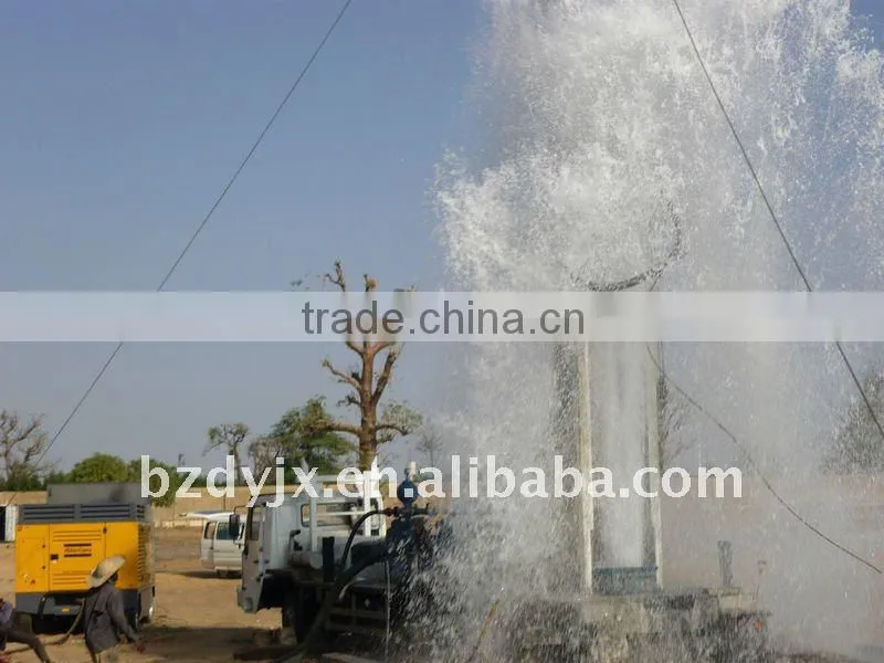 350 meters water well drilling machinery BZC350DF