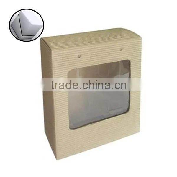 China supplier customized hand made corrugated paper box