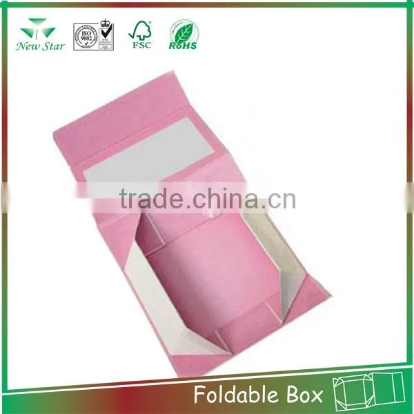 high quality cardboard paper folding gift box Made In China