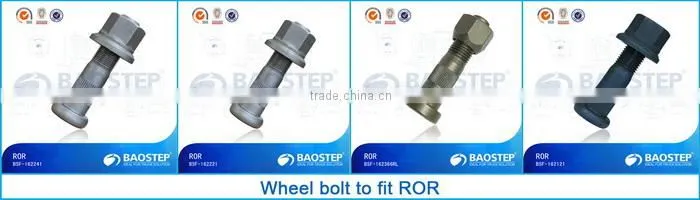 High strength BPW truck steel u bolt for leaf spring