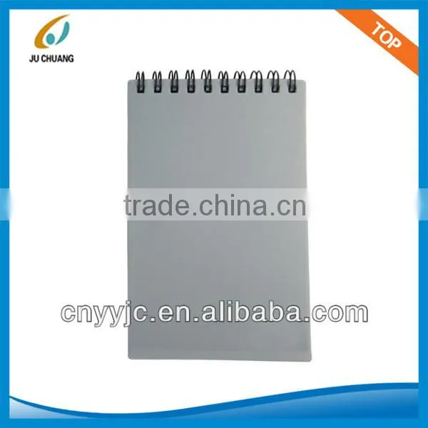 Waterproof note book for diving