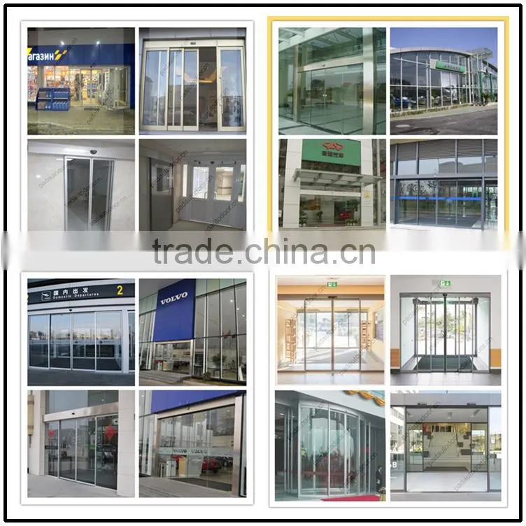 Factory price fancy auto sliding door for office
