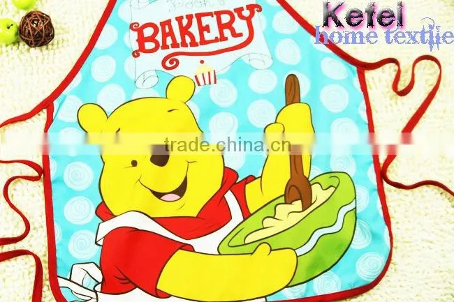 kids cartoon drawing painting apron