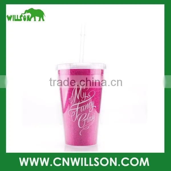 16oz plastic cup with lid plastic coffee cup eco cup