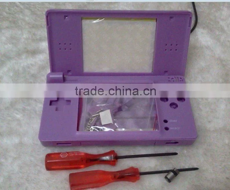 Purple Full Housing Shell For Nintendo DS Lite NDSL