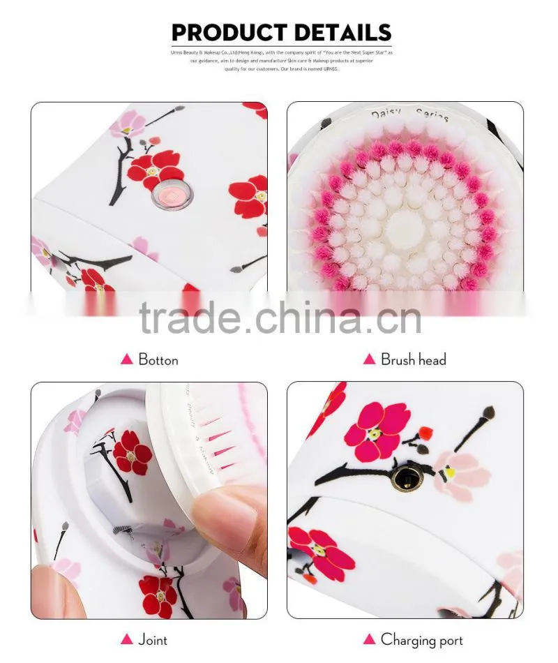New Products China Cheap OEM Waterproof Rechargeable Electric Sonic Skin Cleansing System For Exfoliating And Massage