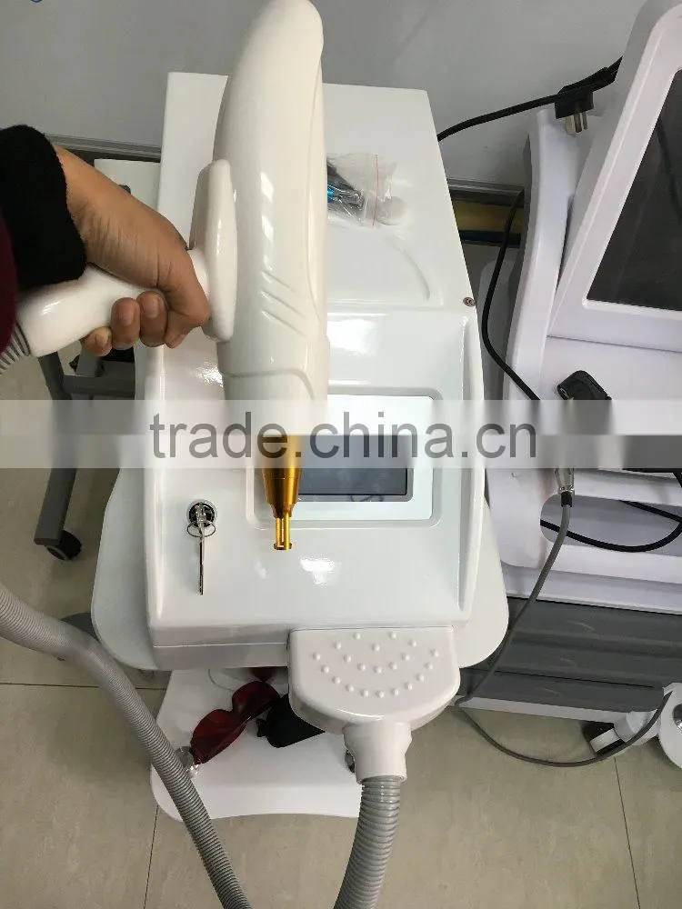 Portable Q-Swith ND YAG laser tattoo removal /tattoo removal/skin rejuvenation ,vascular removal ,spot age for beauty salon