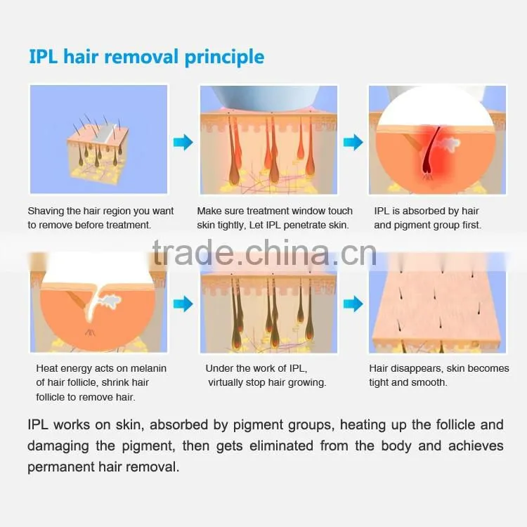 Mini laser hair removal machine permanent hair removal