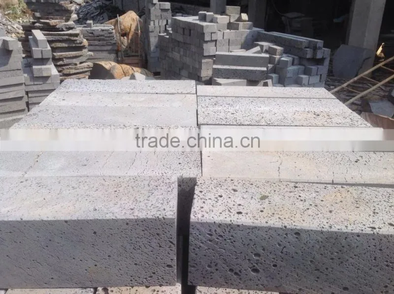 Basalt stone cube hand made