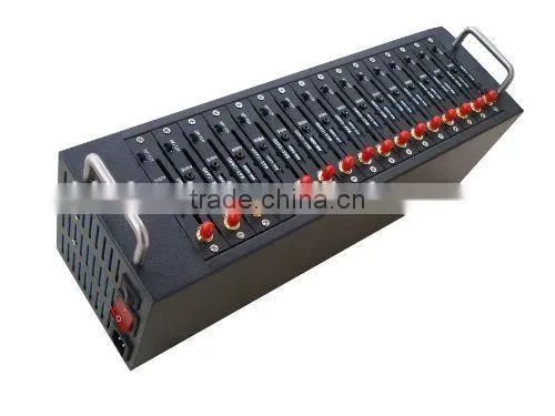 Hot selling modem pool with sim bank 16 port dinstar gsm gateway