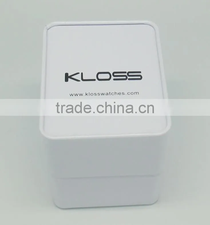 fashion watch display box with bevel face, sponge inside luxury watch boxes wholesale