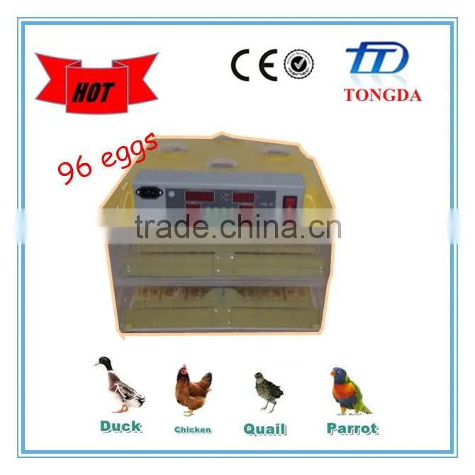 Best price incubator egg mini incubator CE approved TD-96