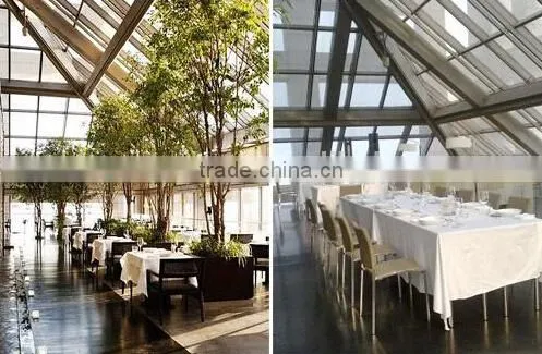 Durable ventilator rack and pinion for greenhouse restaurants