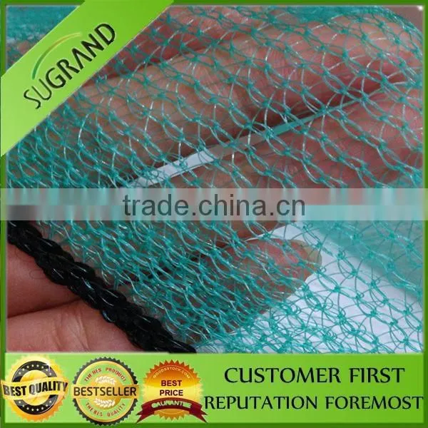 virgin HDPE green shade net and construction safety net