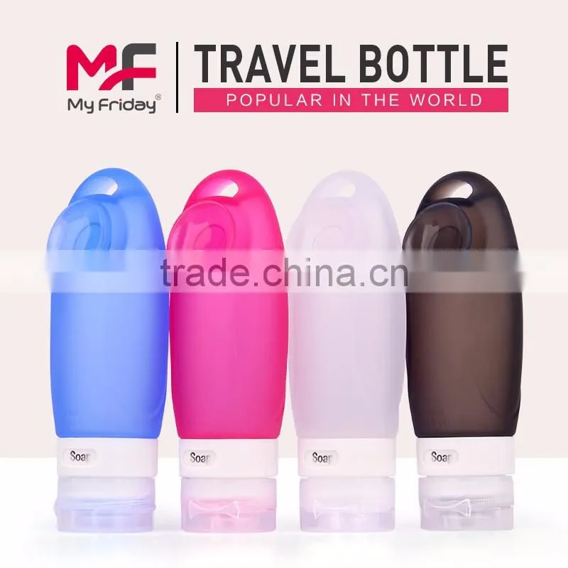 TSA approved BPA Free silicon travel set bottles