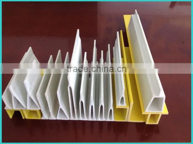 High strength and good quality frp support beams/ Fiberglass Product/Frp Pultrusion Profiles