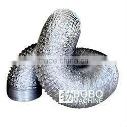 Metalized PET film flexible duct machine