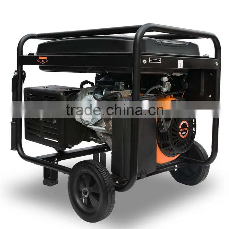 BSGE9500E Knife model AEROBS OEM 7000w Gasoline Generator with Good Quality