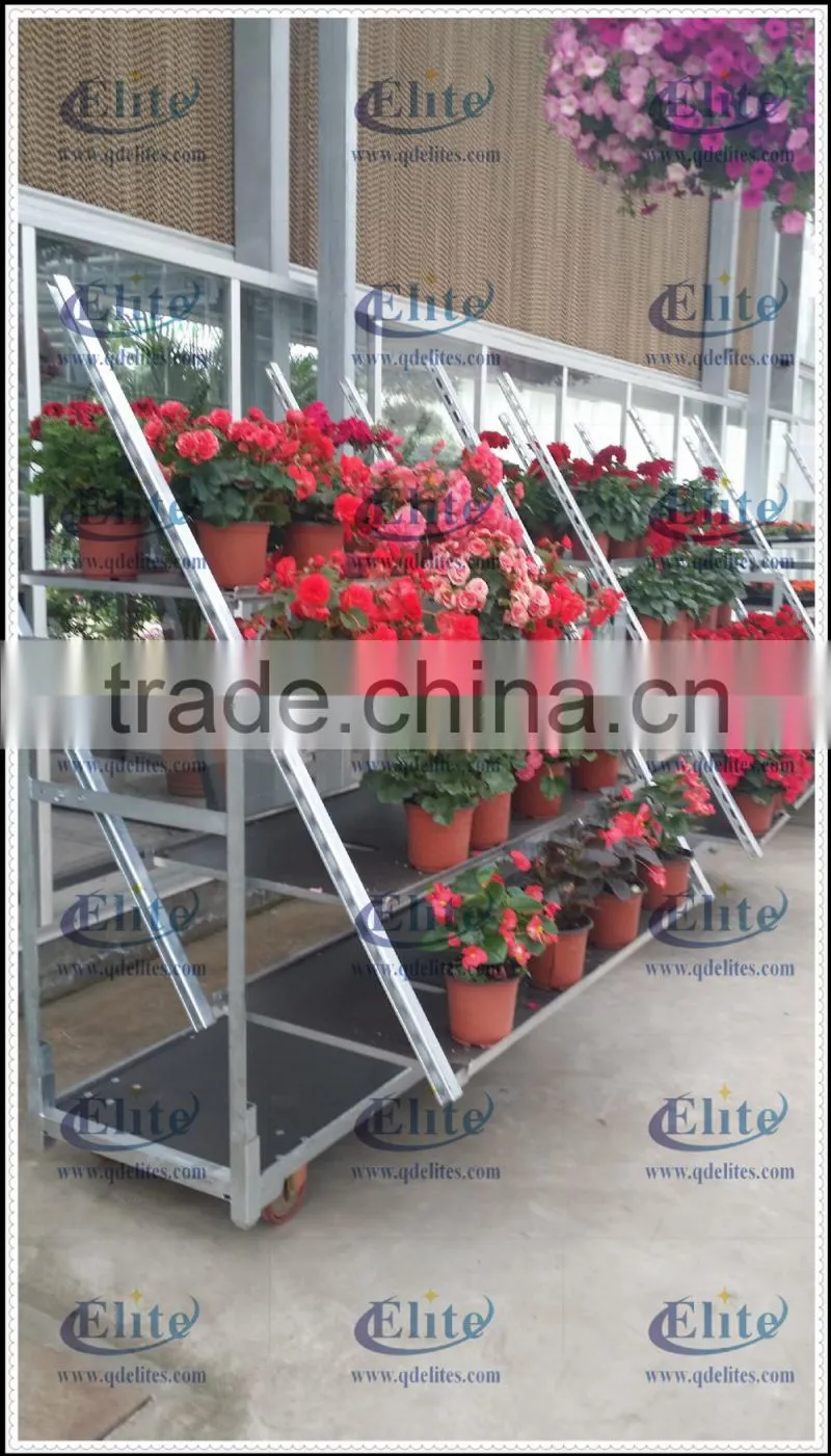 Garden Center Display Flower Trolley for Bracketplant